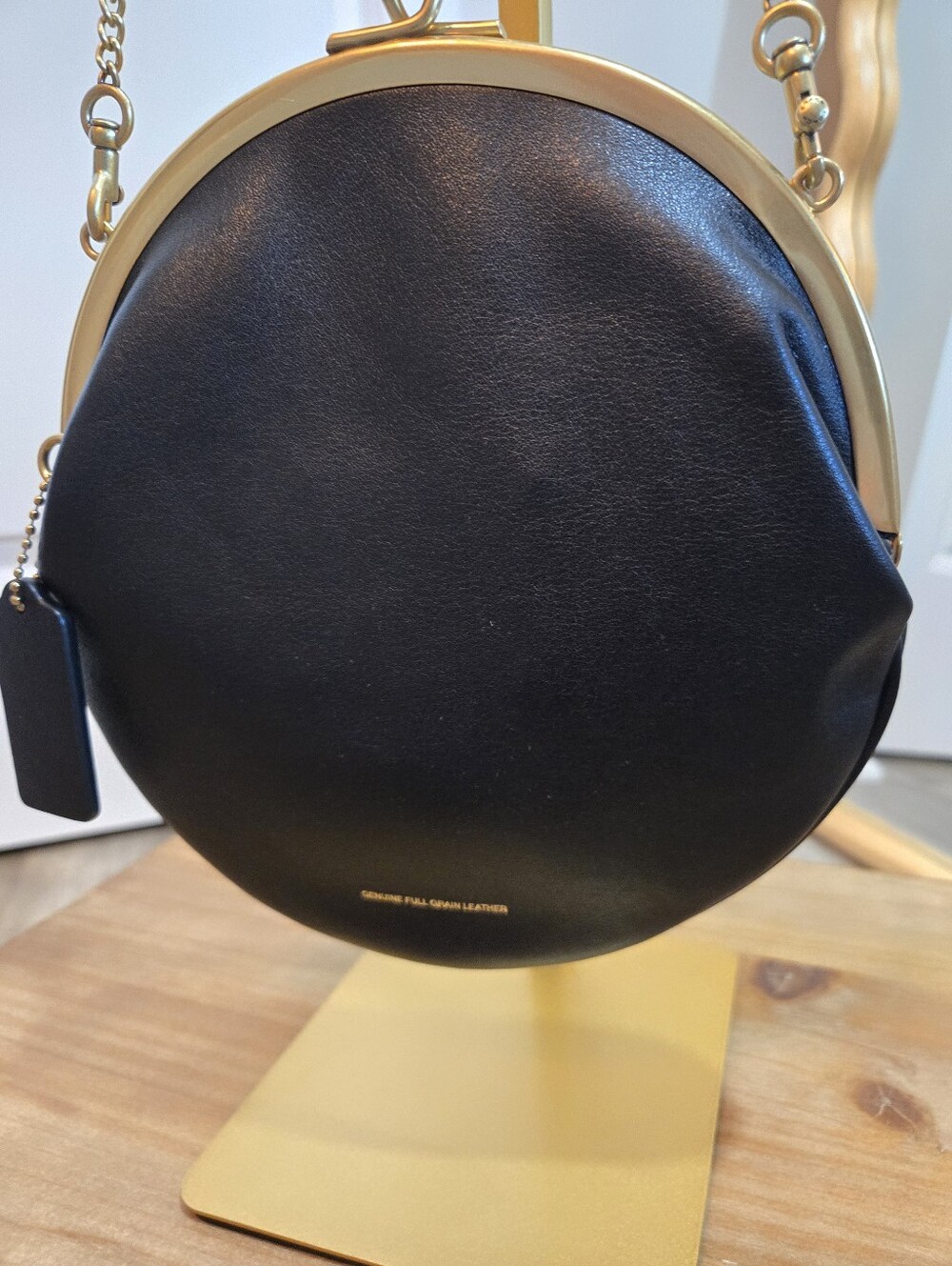 Coach Kisslock Pouch 20 – Black - Picture 5 of 9